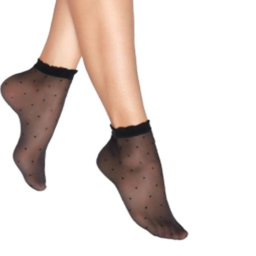Skarpetki damskie wzór w delikatne kropeczki Ida firmy Tess Mirella