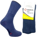 Skarpety damskie bezuciskowe Medical Półfrotte Jeans