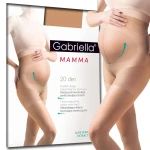 Rajstopy dla kobiet w ciązy lycra  Mamma 20 den firmy Gabriella